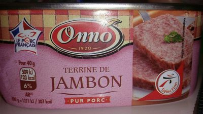 Terrine De Jambon, Label Rouge, La Boite De 200 gr - Nutrition facts - fr