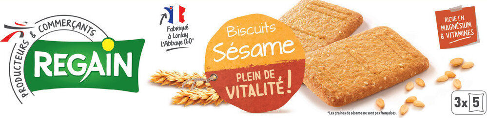 Biscuits sésame - Product - fr