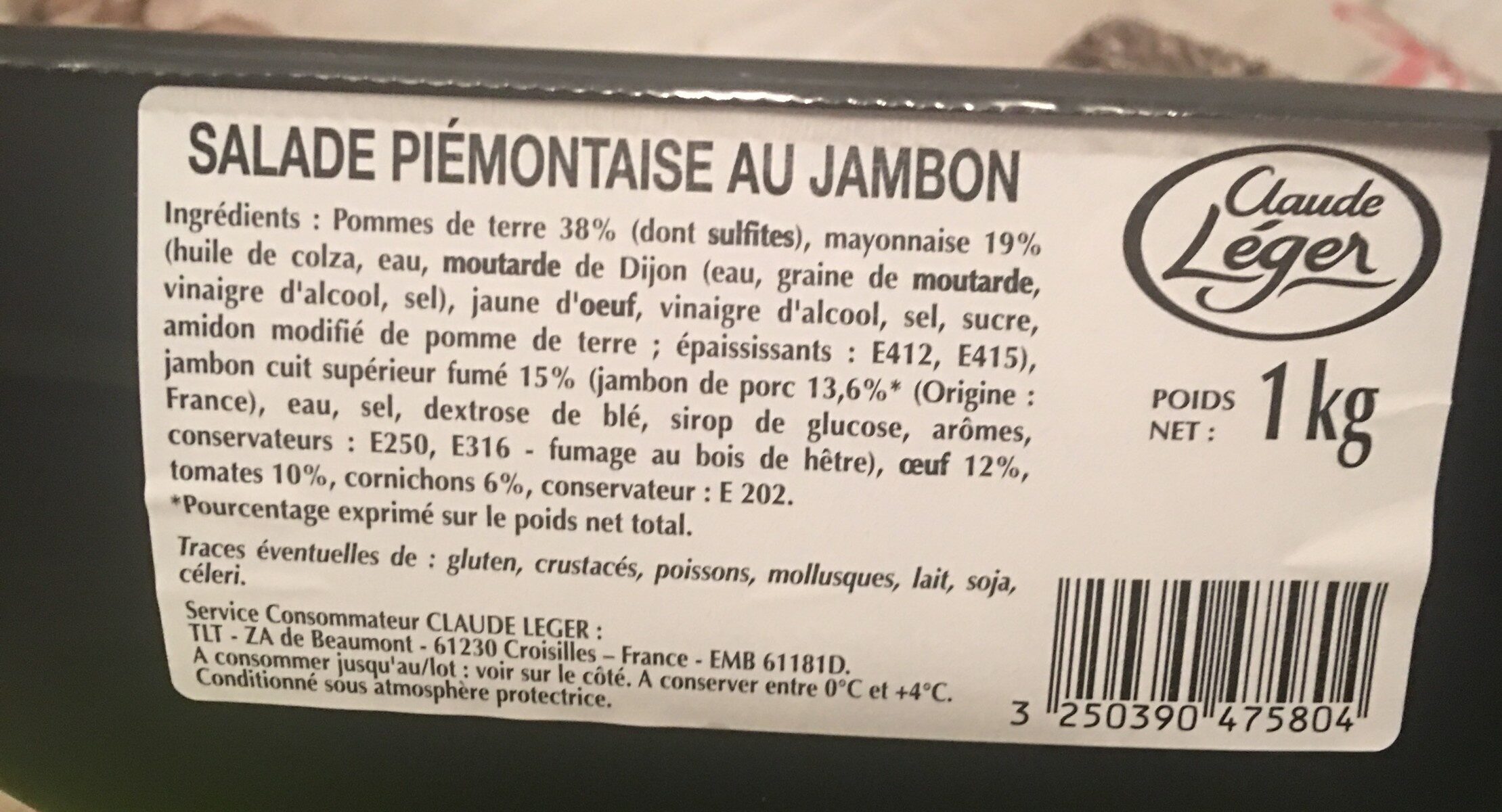 Salade piémontaise - Produkt - fr