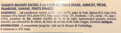 P'tits Onctueux Pâturages - Ingredients - fr