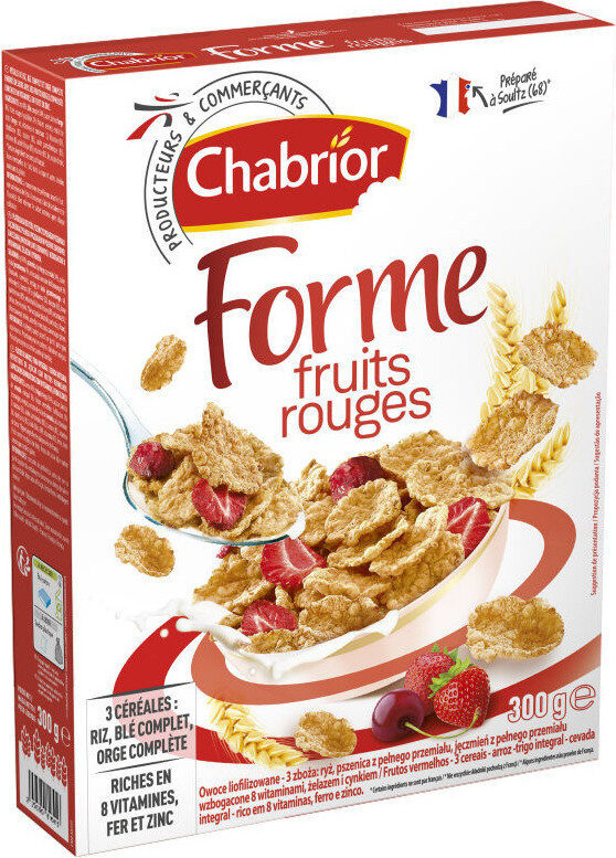 Céréales forme fruits rouges - Product - fr