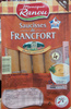 Saucisses de Francfort - Produit