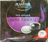 Café dosettes Pur Arabica Noir absolu - Produit