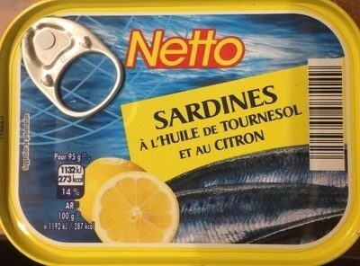 Sardines au citron - Produkt - fr