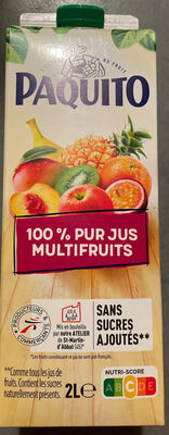 100% pur jus - jus multifruits - Produit