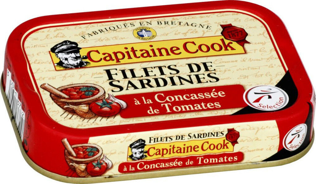 Filets de sardines à la concassée de tomates - Product - fr