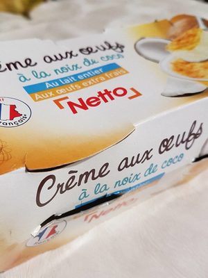 Crème aux oeufs à la noix de coco. - Prodotto - fr