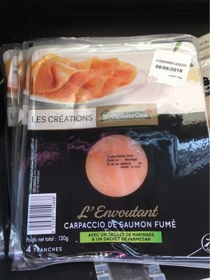 Carpaccio De Saumon, Le Paquet De 120g - Produkt - fr