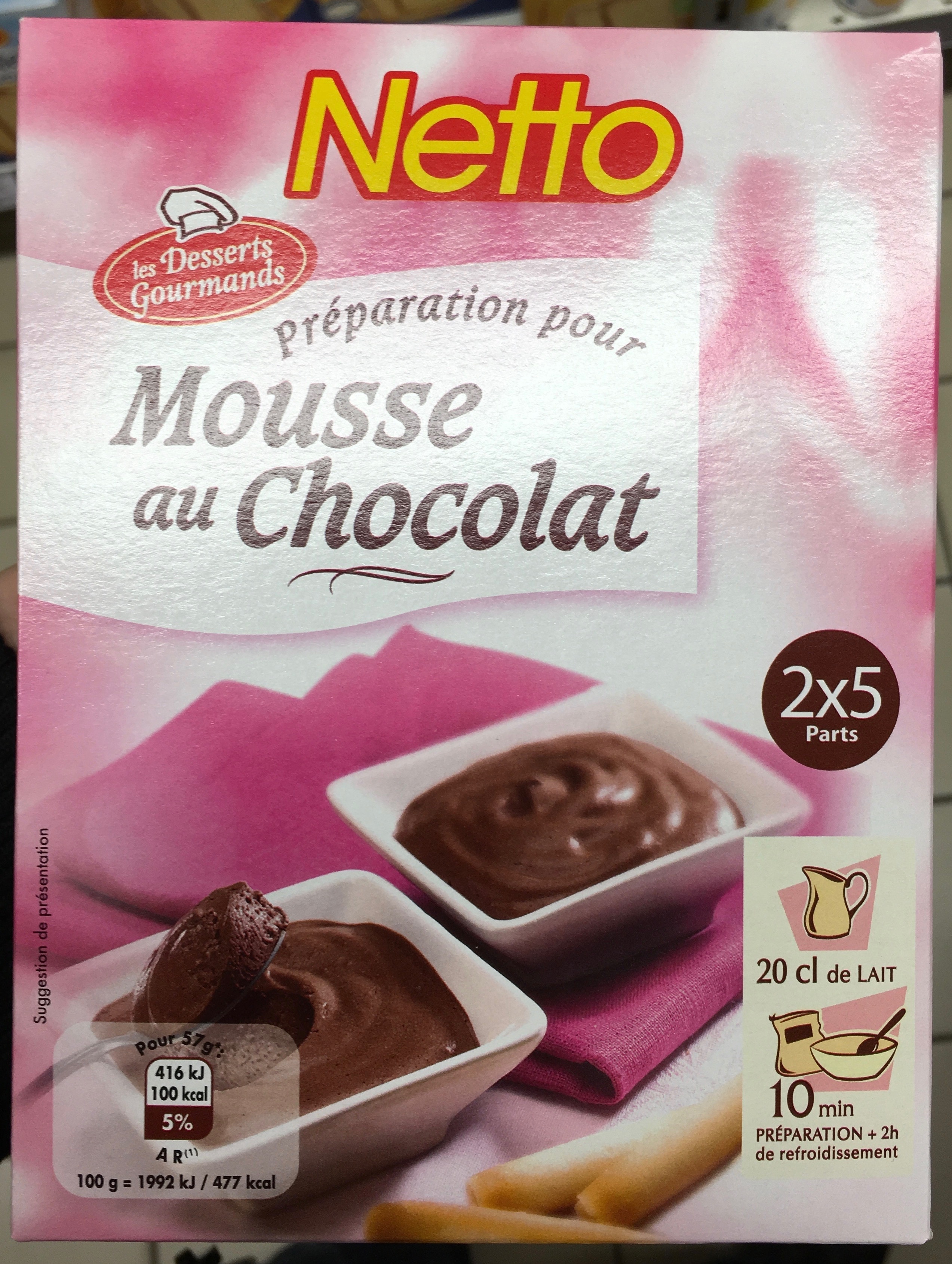 Préparation pour Mousse au Chocolat - Product - fr