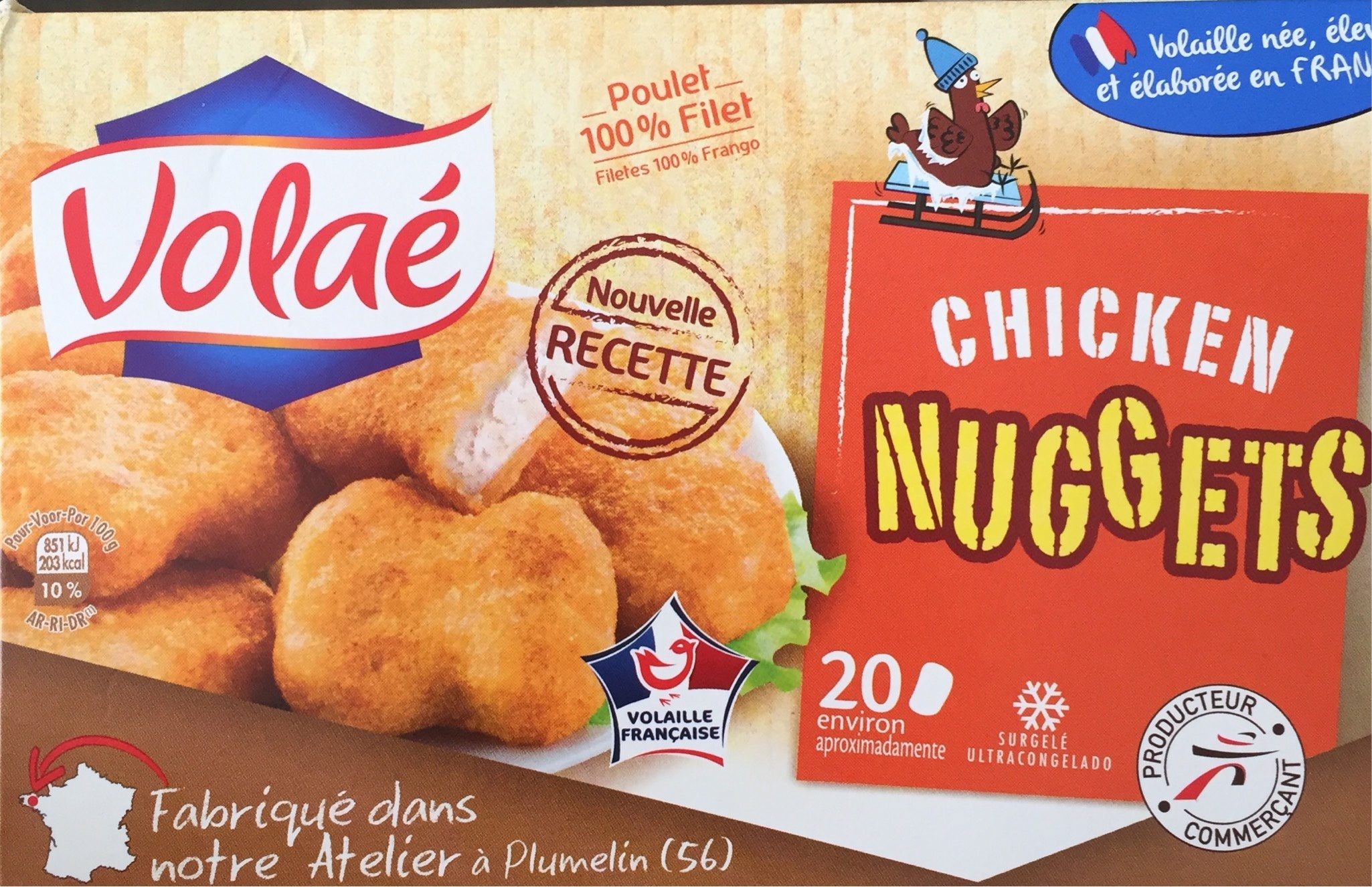 Nugget's de Poulet - Produit