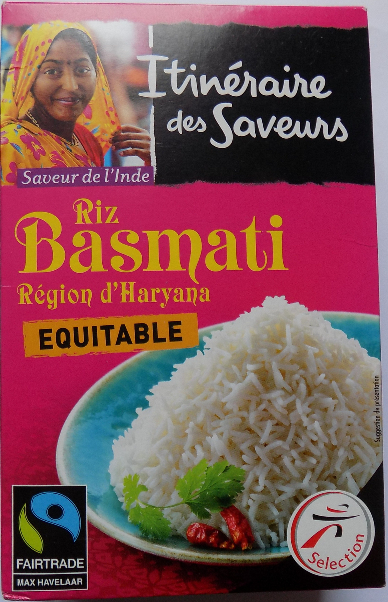 Riz Basmati Région d'Haryana - Equitable - Produit