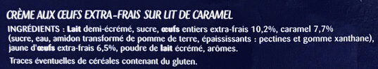 Crème caramel - Ingredienser - fr