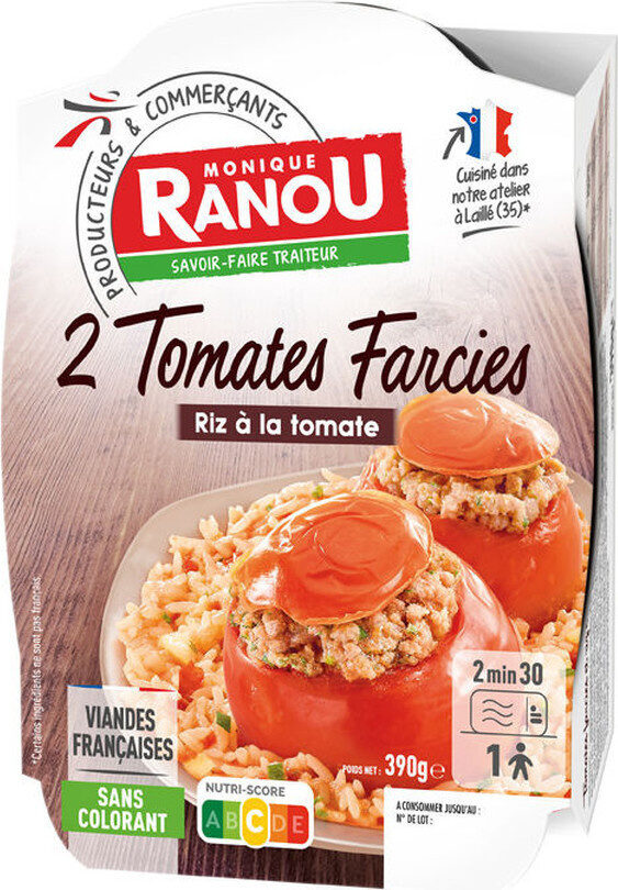 2 Tomates farcies Riz à la tomate - Produkt - fr