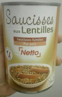 Netto Saucisses Lentilles - Product - fr