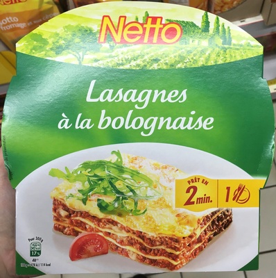 Lasagnes à la bolognaise - Product - fr