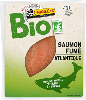 saumon atlantique fumé bio - Produit