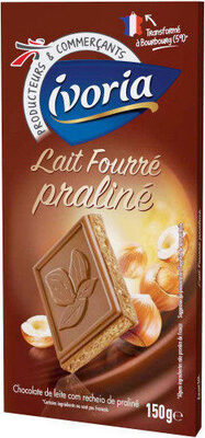 Chocolat au lait fourré praliné - Producto - fr