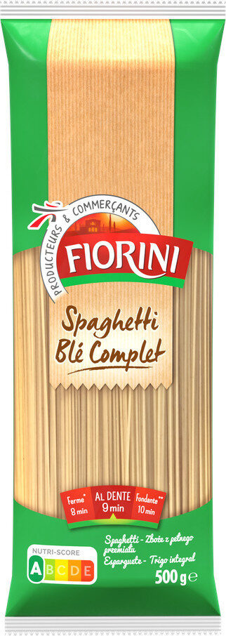 Spaghetti blé complet - Product - fr