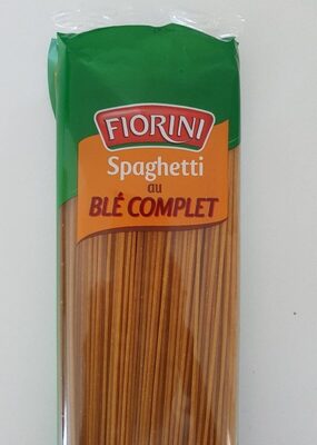 Spaghetti blé complet - Nutrition facts - fr