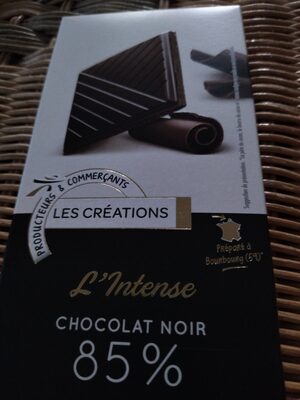 L'intense chocolat noir 85% - Produit