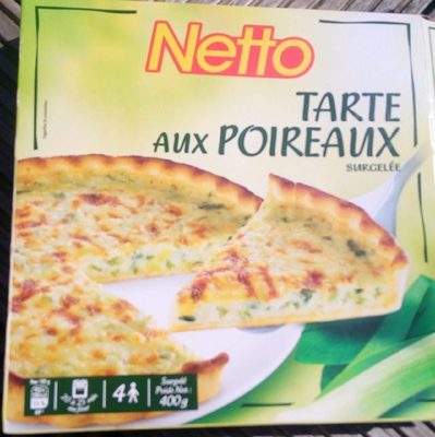 Netto Tarte Aux Poireaux Surgelée - Product - fr