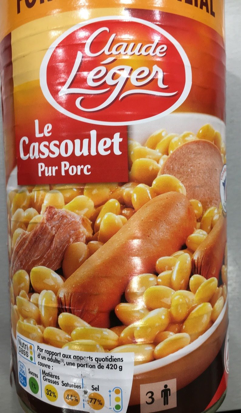 Cassoulet pur porc - Product - fr