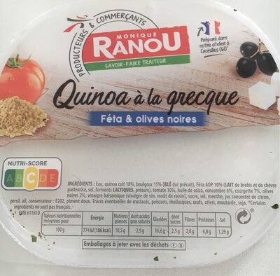 Salade de Quinoa à la grecque - Produkt - fr