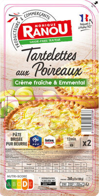 Tartelettes aux poireaux - Product - fr