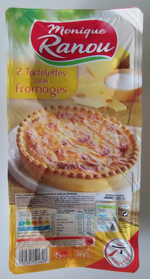 2 tartelettes aux fromages - Product - fr