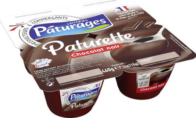 Paturette - crème dessert chocolat noir - Product - fr