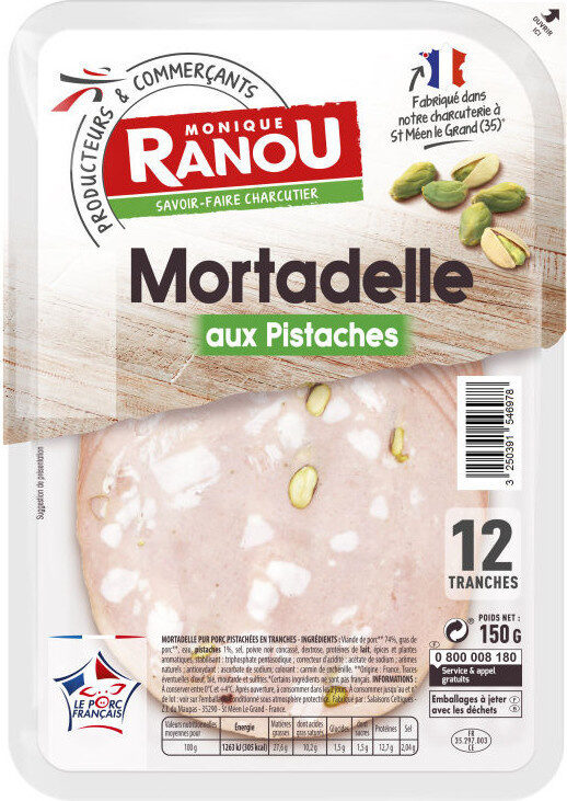 Mortadelle aux pistaches - Product - fr