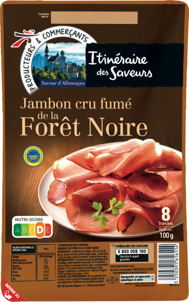 Jambon cru fumé de la Forêt Noire - Produit