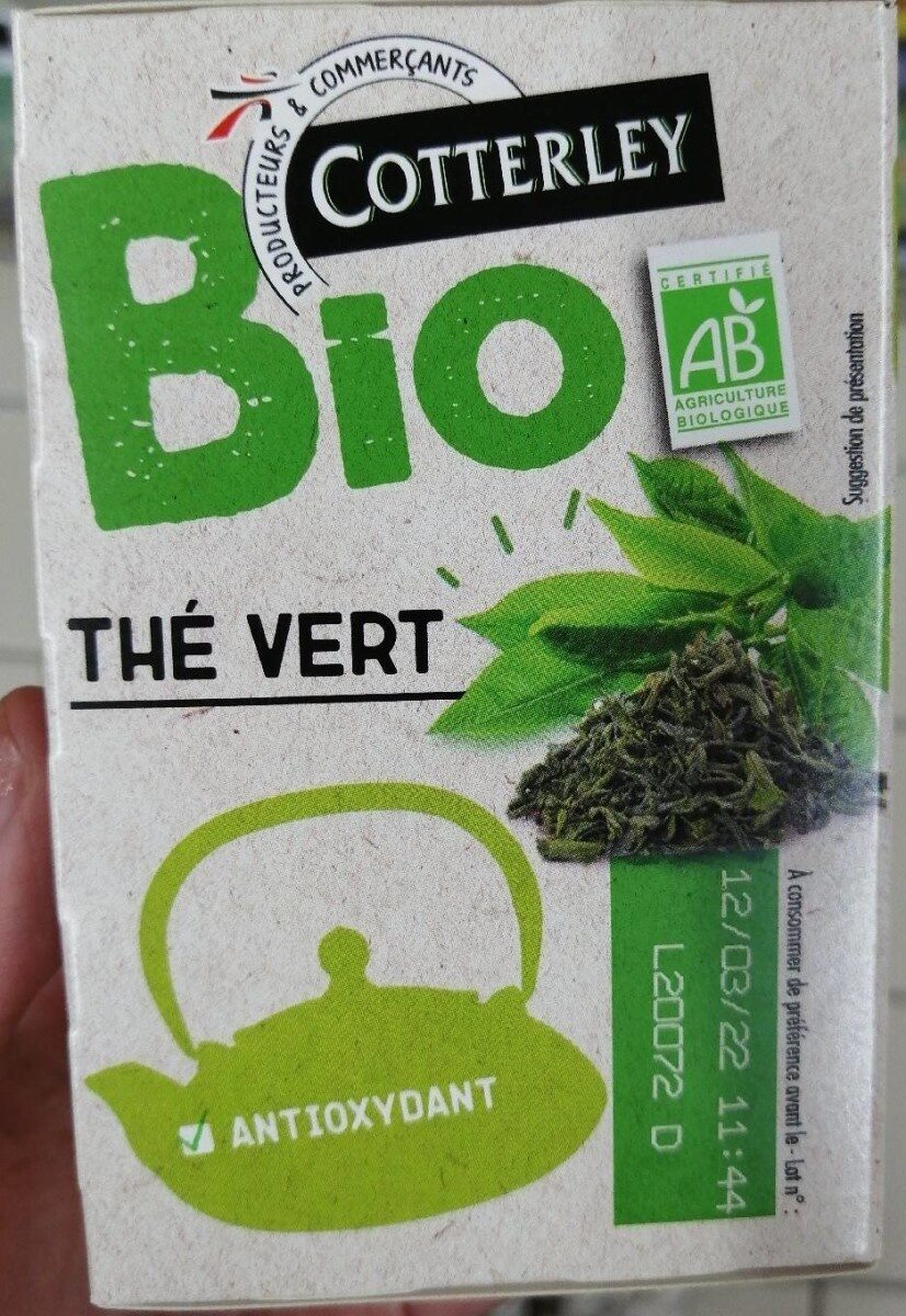 Bio thé vert - Product - fr