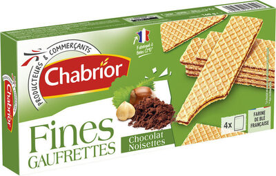 Fines gaufrettes chocolat noisettes - Product - fr