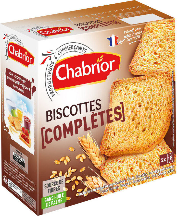 Biscottes complètes - Produkt - fr