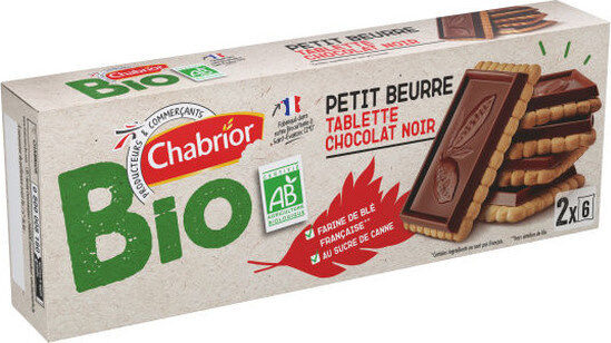 Petit beurre tablette chocolat noir bio - Produkt - fr