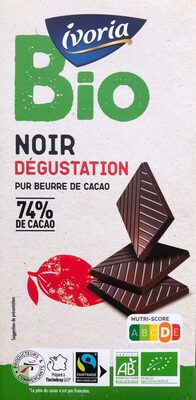 Noir dégustation  pur beurre de cacao 74% de cacao BIO - Producto - fr