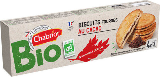 Biscuits fourrés au cacao Bio - Producto - fr
