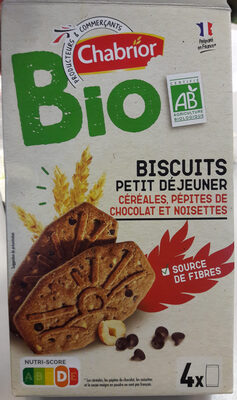 Biscuits petit déjeuner céréales pépites chocolat - Product - fr