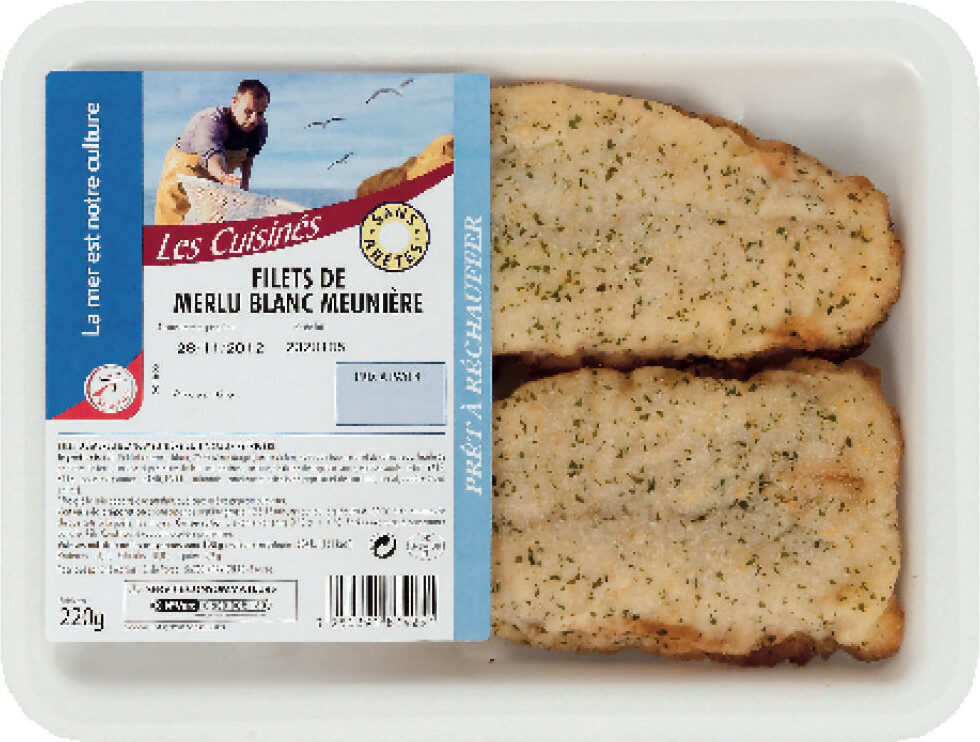 Filets de merlu blanc meunière - Produkt - fr