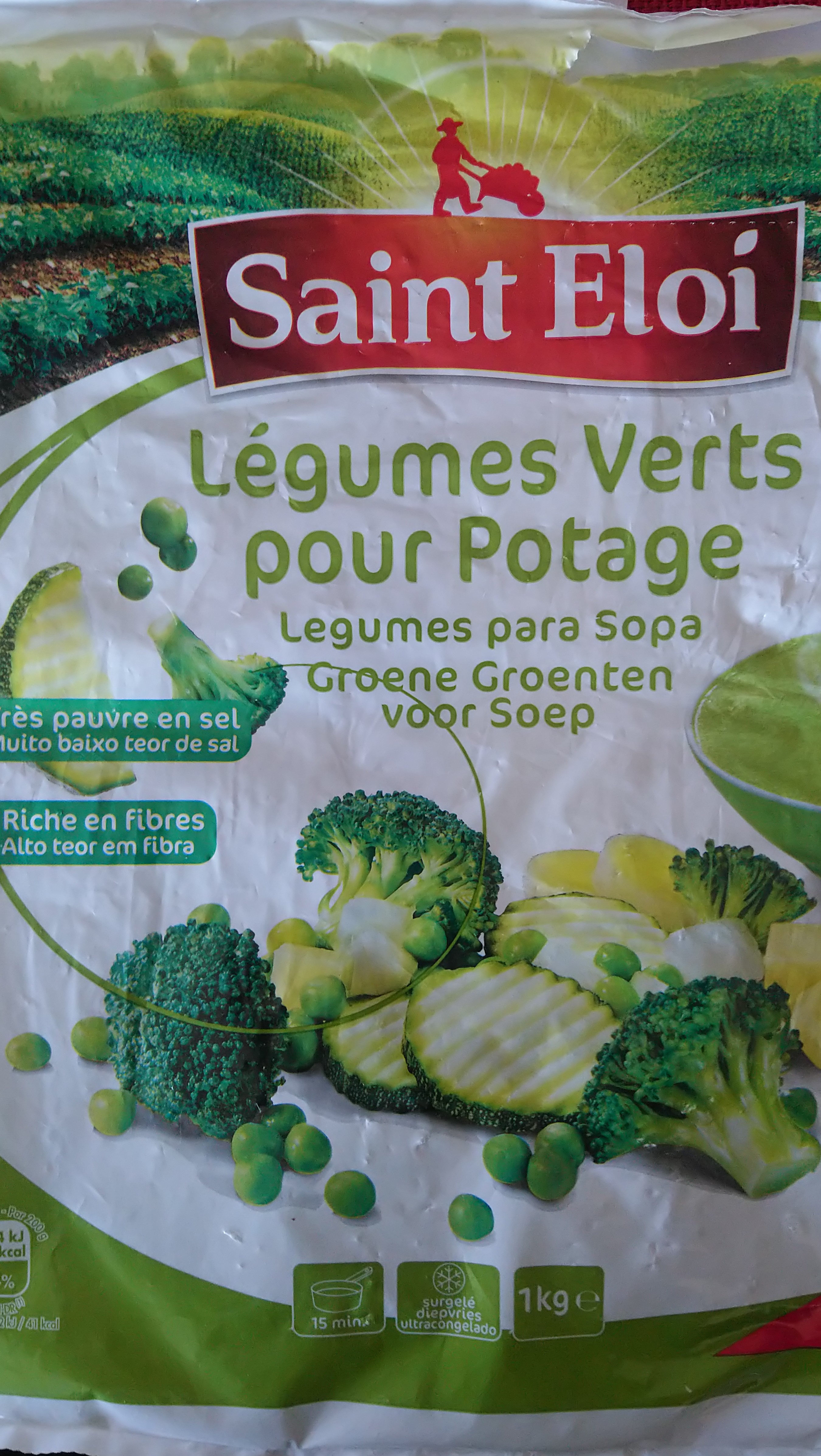 Légumes verts pour potage - Produit