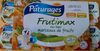 Frutimax aux bons morceaux de fruits - 2 pêches, 2 abricots, 2 ananas, 2 poires - Product