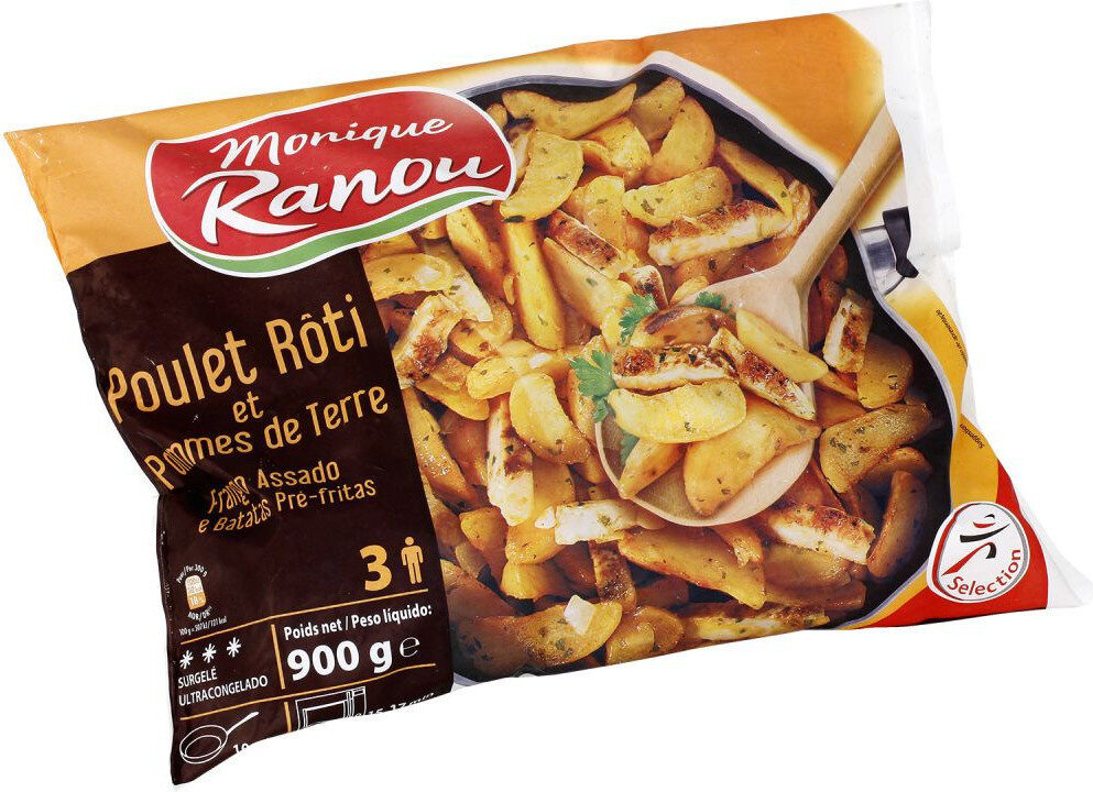 Poulet rôti et pommes de terre - Produkt - fr