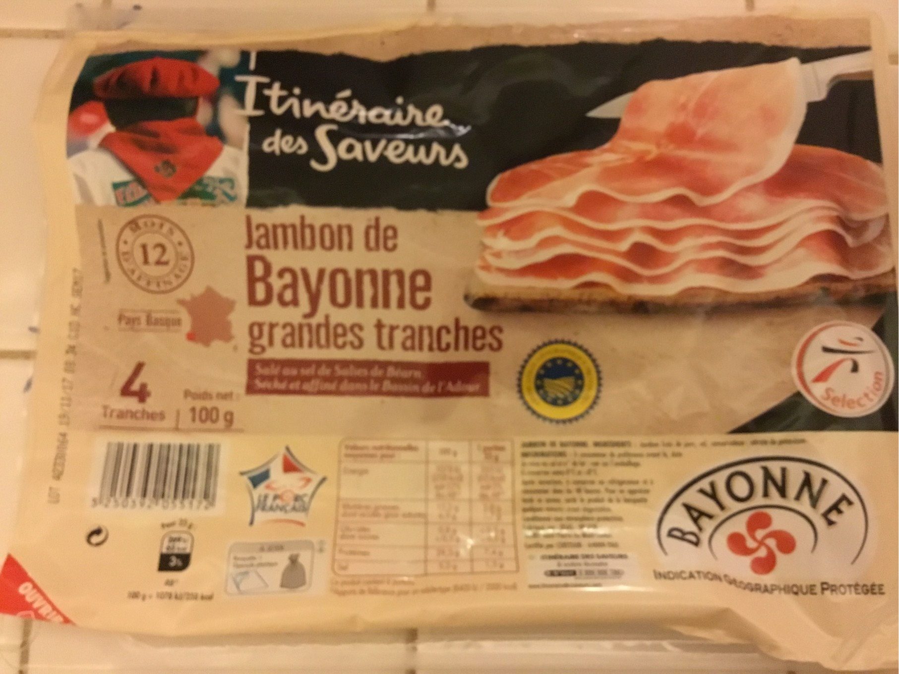 Jambon de Bayonne - Product - fr