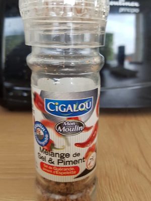 Cigal.ou Moulin Sel Guer. / Piment - Produkt - fr