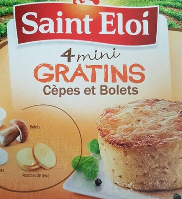 Mini Gratins Cèpes Et Bolets Saint Eloi 4 X 100G - Product - fr