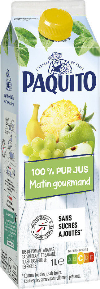 100% Pur Jus MATIN GOURMAND - Product - fr