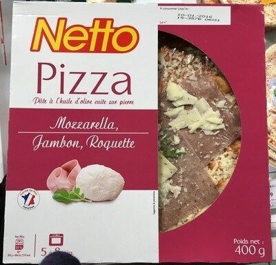 Pizza Mozzarella, Jambon, Roquette - Produit