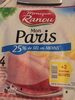 Jambon de Paris -25% de sel - Producto