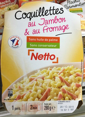 Coquillettes au Jambon & au Fromage - Produkt - fr